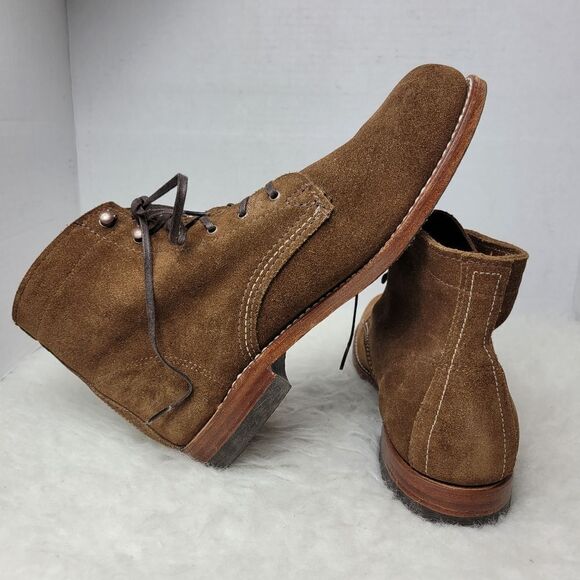 Wolverine 1000 Mile Brown Suede W40075 Women's Boot Shoes Size 9B - Picture 5 of 10